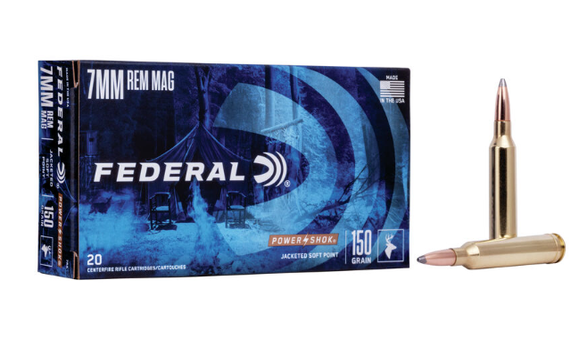 Federal Power-Shok 7mm Rem Mag SP