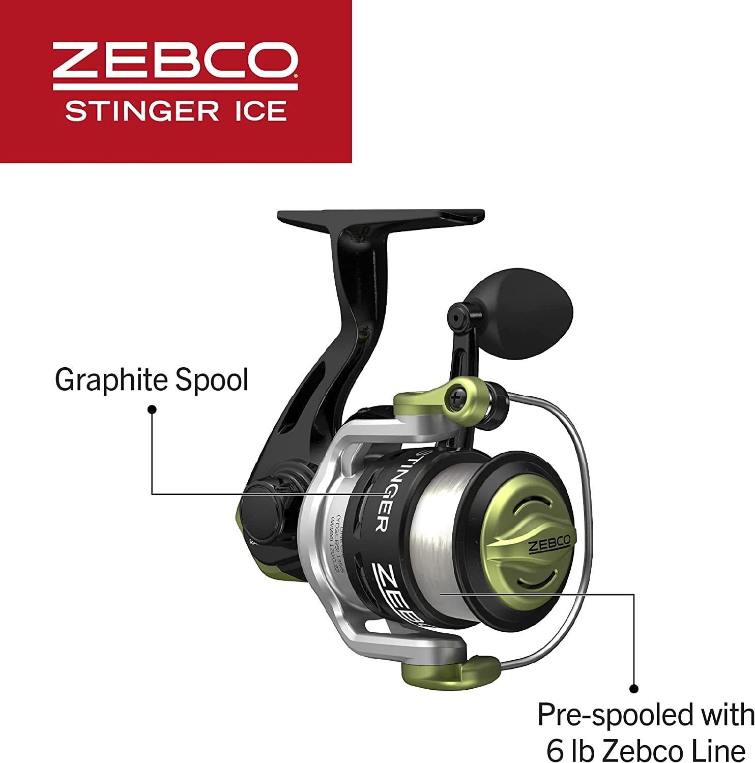 Zebco Stinger Ice Spinngin Combo/ – Pete's Pro Tackle