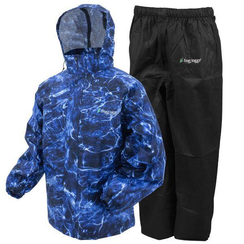 Frogg Toggs All Sports Rain Suit Marlin & Black