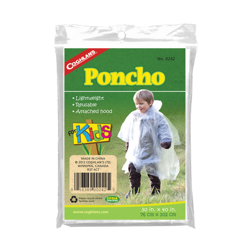 Coglands Kids Rain Poncho